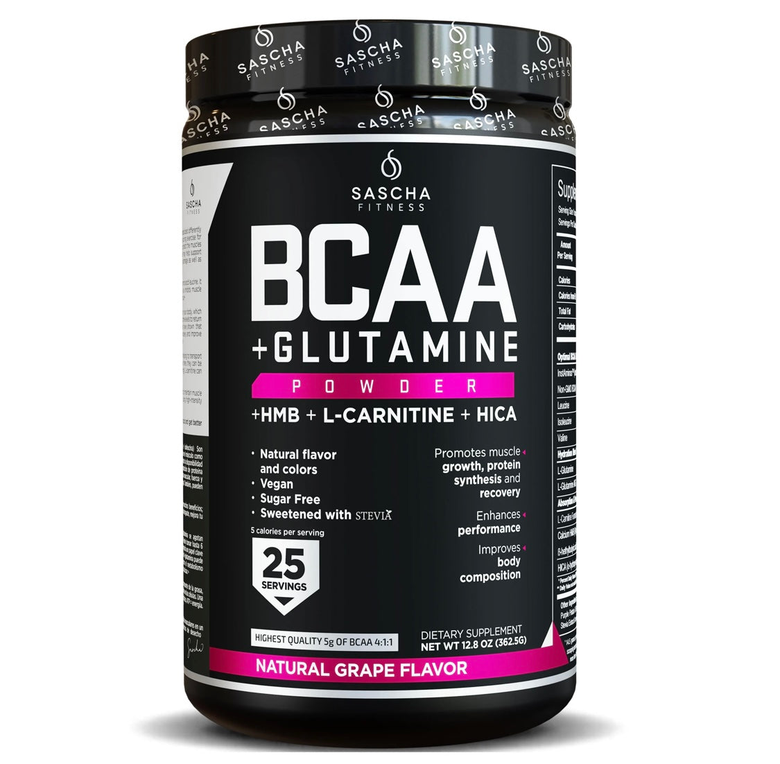 *PREORDEN: BCAA - Sascha Fitness / Mejora rendimiento del entrenamiento físico