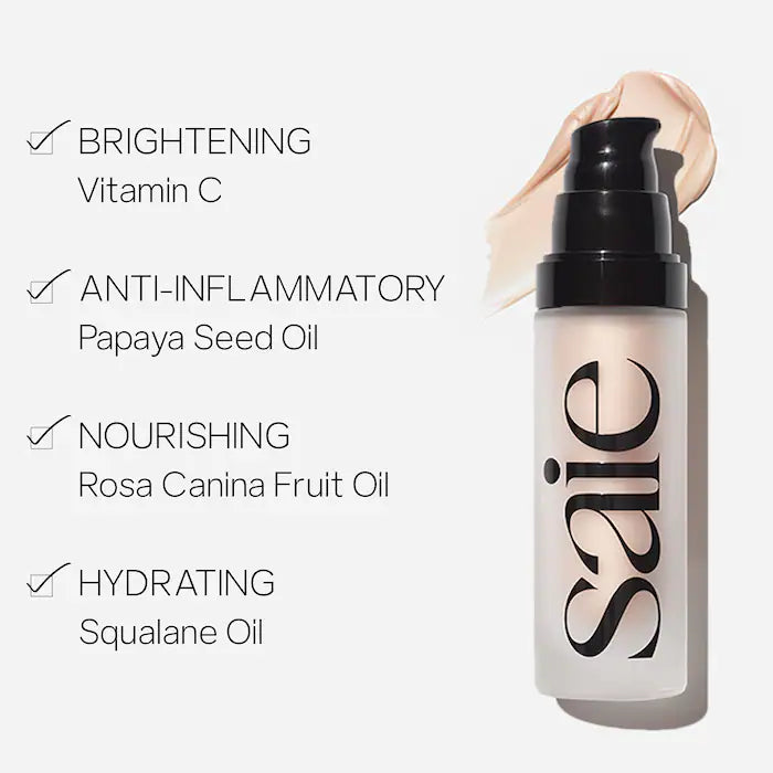 Glowy Super Gel Lightweight Dewy Highlighter - Saie / Iluminador en gel