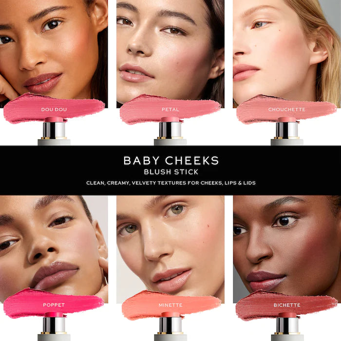 *PREORDEN: Baby Cheeks Lip + Cheek Cream Blush Stick - Westman Atelier / Rubor en barra