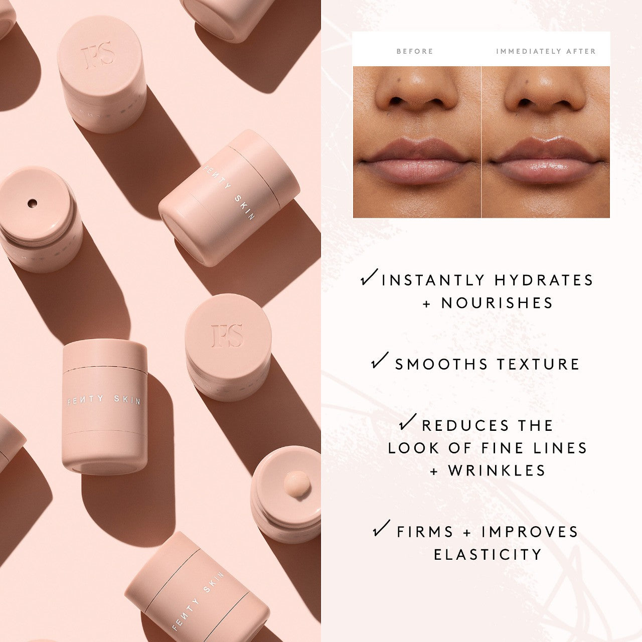 Plush Puddin’ Intensive Recovery Lip Mask With Pomegranate Sterols + Vitamin E / Fenty Skin - Mascarilla para labios más voluminosos