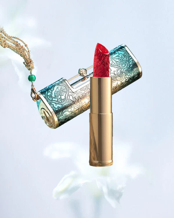 *PREORDEN: Blooming Rouge Love Lock Lipstick - Florasis / Labial sedoso, delicadamente grabado