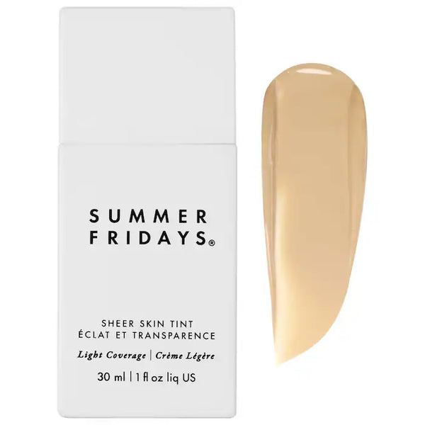 *PREORDEN: Sheer Skin Tint with Hyaluronic Acid + Squalane / Tinta acabado luminoso