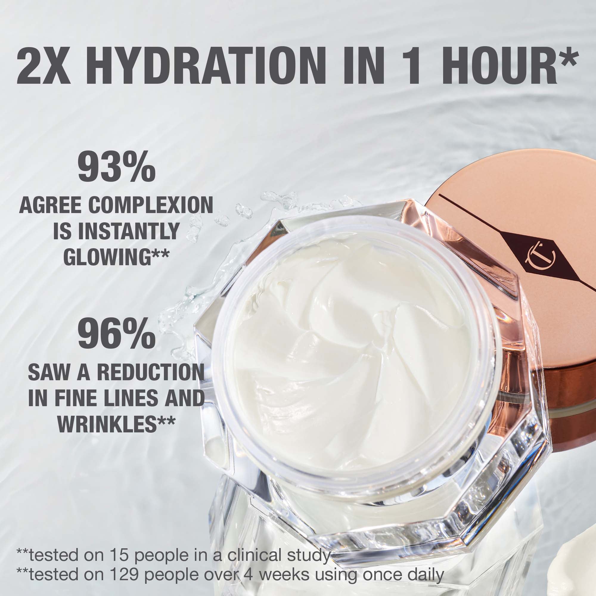 Magic Cream Moisturizer with Hyaluronic Acid - Charlotte Tilbury / Crema Humectante Soporte Antienvejecimiento