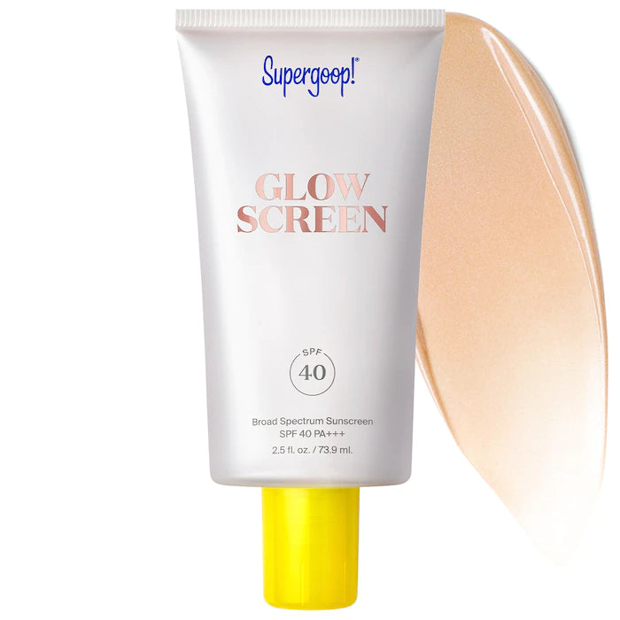 *PREORDEN: Glowscreen Sunscreen SPF 40 PA+++ with Hyaluronic Acid + Niacinamide - Supergoop! / Protector solar transparente
