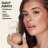 *PREORDEN: The Sun Show Glowy Warmth Talc-Free Baked Bronzer - Kosas / Bronceador