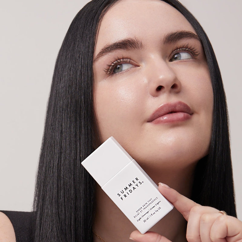 *PREORDEN: Sheer Skin Tint with Hyaluronic Acid + Squalane / Tinta acabado luminoso