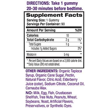 Melatonin Gummies Natrol / 5mg / 10mg - Natrol / Gomitas con soporte para dormir sabor Fresa