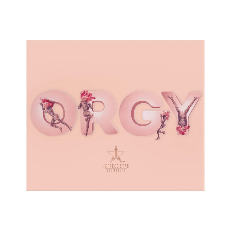 Orgy Eyeshadow Palette - Jeffree Star / Paleta de sombras nudes perfectos y neutrales basicos