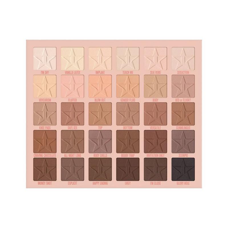 Orgy Eyeshadow Palette - Jeffree Star / Paleta de sombras nudes perfectos y neutrales basicos