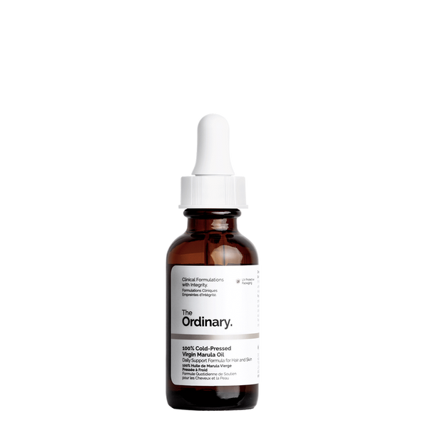 100% Cold-Pressed Virgin Marula Oil - The Ordinary / Soporte para el cabello y la piel