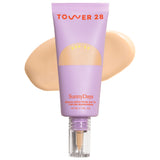 *PREORDEN: SunnyDays SPF 30 Tinted Sunscreen Foundation - Tower 28 / Base con protector solar