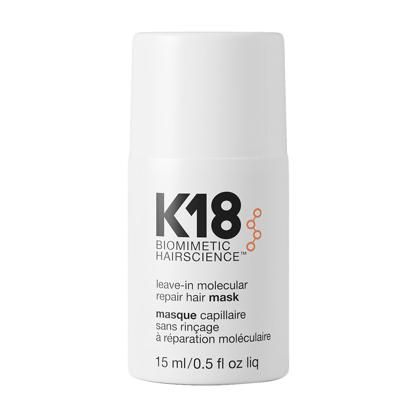 Leave-in Molecular Repair Hair Mask - K18 / Repara el cabello sin enjuague