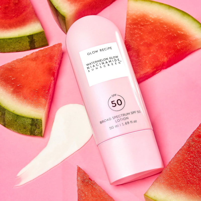 *PREORDEN: Watermelon Glow Niacinamide Sunscreen SPF 50 - Glow Recipe / Protector solar