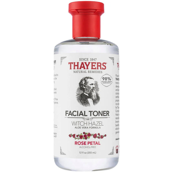 Rose Petal Facial Toner - Thayers / Tónico facial sin alcohol que calma e hidrata