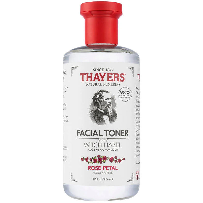 Rose Petal Facial Toner - Thayers / Tónico facial sin alcohol que calma e hidrata