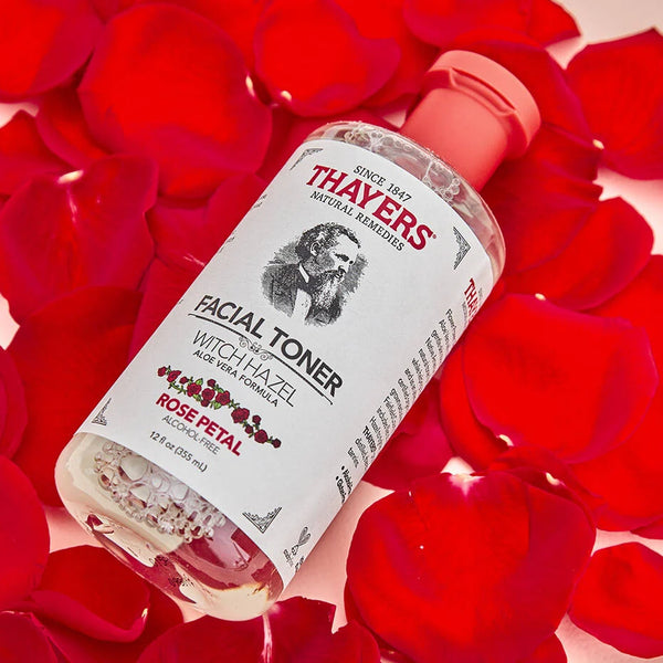 Rose Petal Facial Toner - Thayers / Tónico facial sin alcohol que calma e hidrata